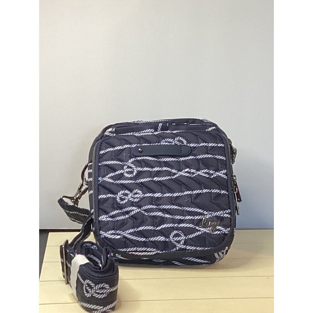 LUG Skeeter Crossbody Nautical Navy NWT